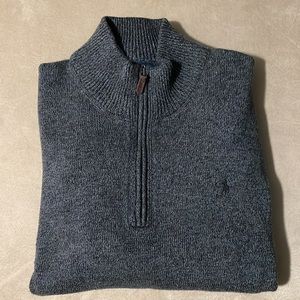 🔥Men’s Polo 1/4 Zip-Up Sweater🔥